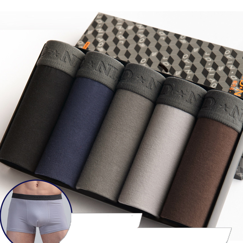 Multi Pack Underwear - 5 قطعة/الوحدة الرجال الملابس الداخلية القطن