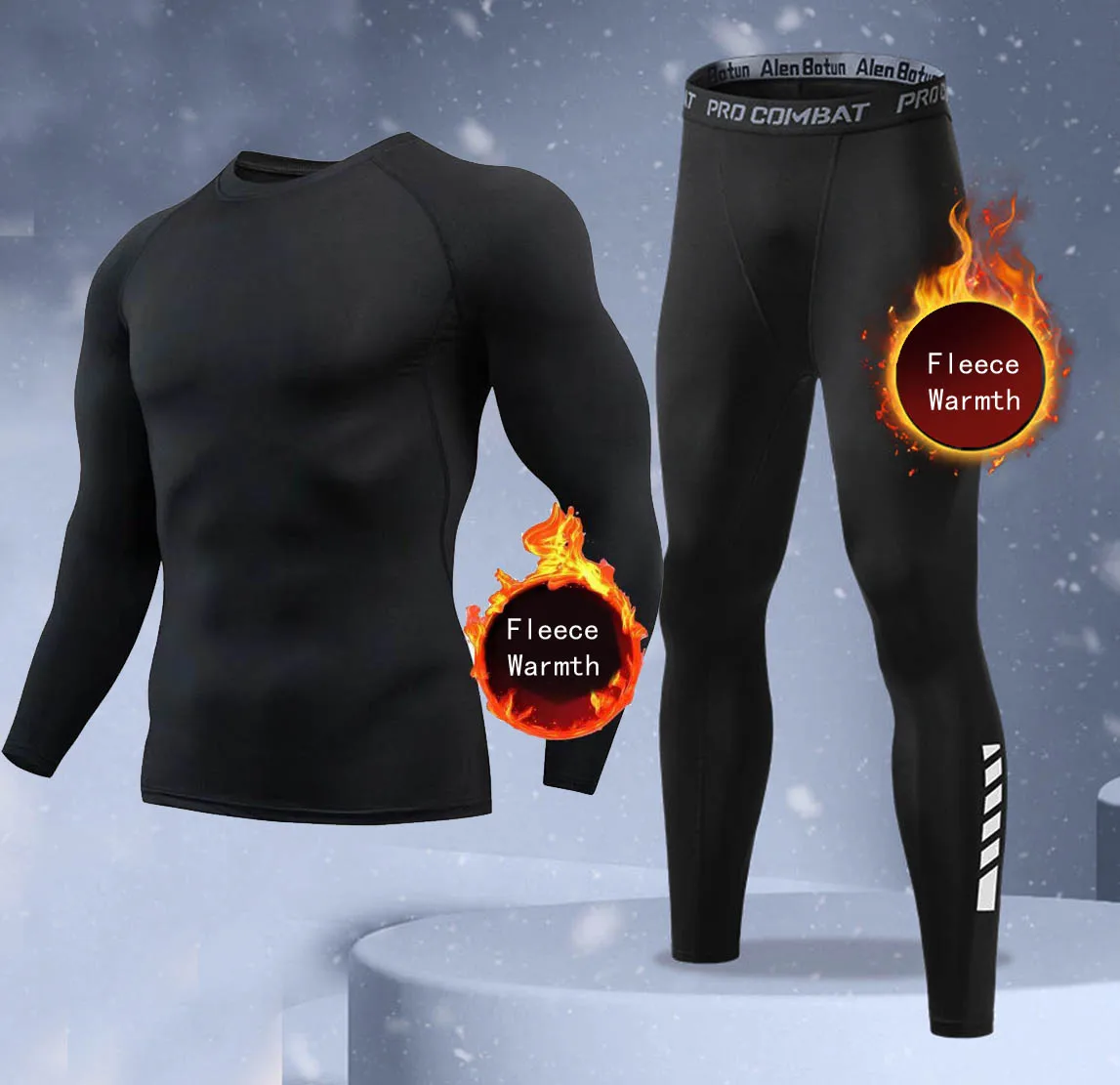 طقم ملابس داخلية شتوية دافئة ل - مراجعة Thermal Long John وسعره