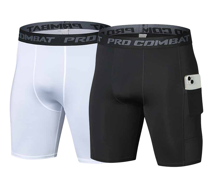 شورتات رياضية للرجال مع جيوب،  - مراجعة Compression Shorts Athletes وسعره