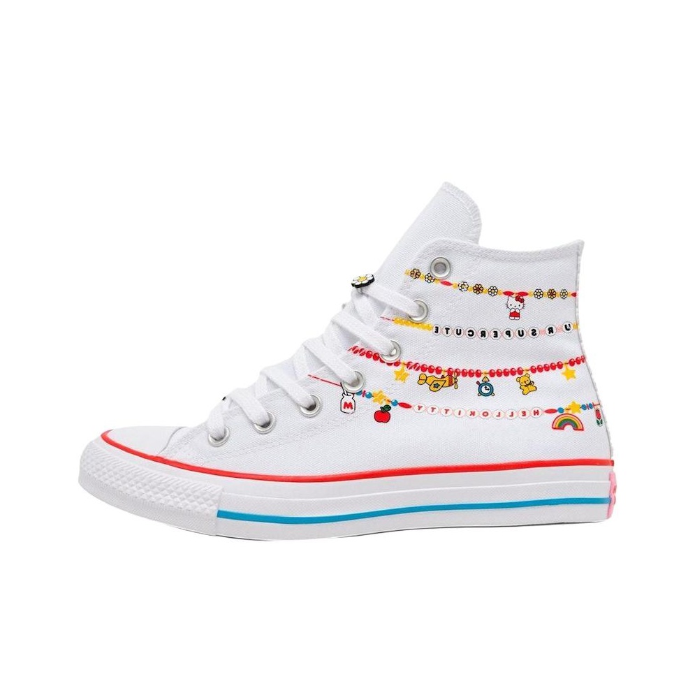 كونفرس × هيلو كيتي وفريندز حذا - مراجعة Converse Shoes Chuck Taylor All Star وسعره