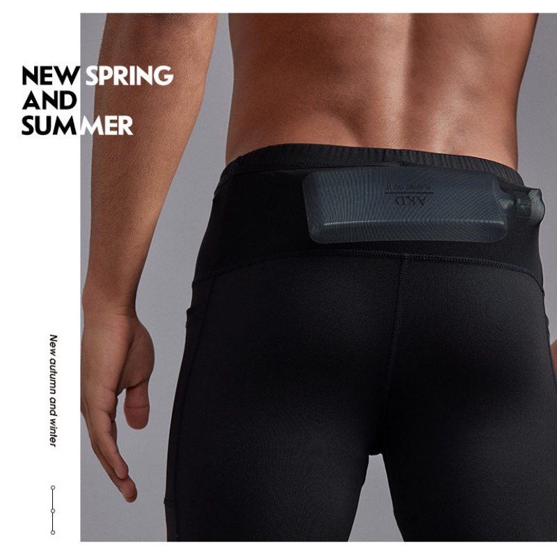 شورت رياضي ضيق للرجال مع جيوب  - مراجعة Compression Shorts Athletes وسعره